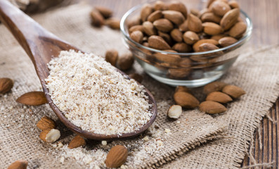 Fresh grated Almonds