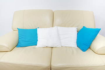couch and pillows