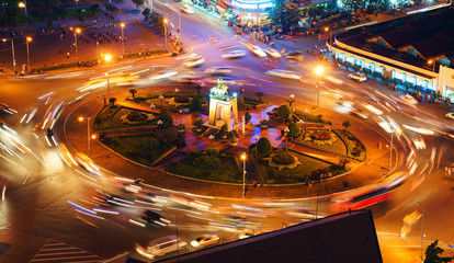 Quach Thi Trang roundabout, Ho Chi Minh city