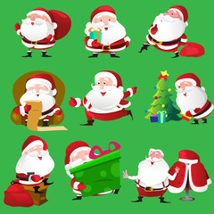 Santa Claus icons