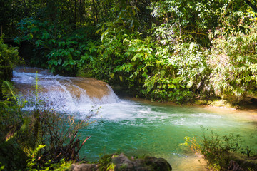 Contryside Waterfalls in El Nicho, Cuba