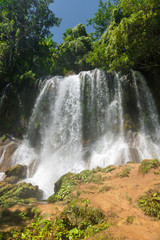 Contryside Waterfalls in El Nicho, Cuba