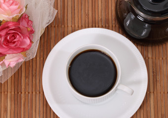 black coffee