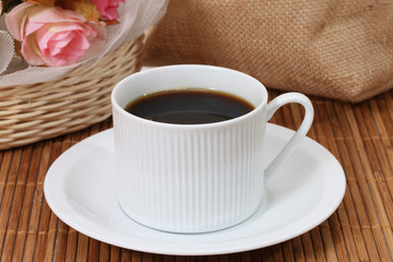 black coffee