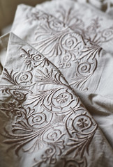 Embroidered Percale (close-up)