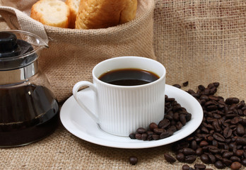 black coffee