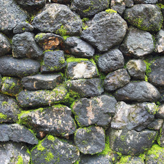 Old stone wall texture for background