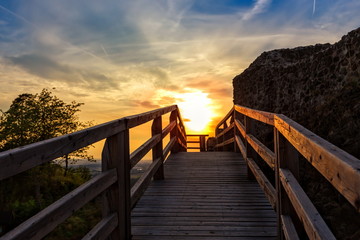 Fototapeta premium Into the sun