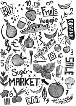 Market Doodle