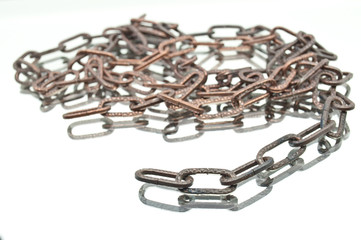 Vintage Brown Copper Chain