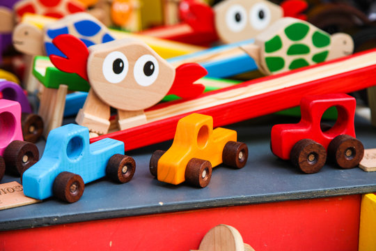 Hand Made Wood Toy Car