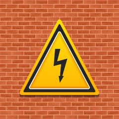 High Voltage Sign