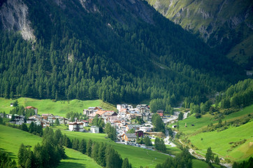 Samnaun - Alpen - Schweiz