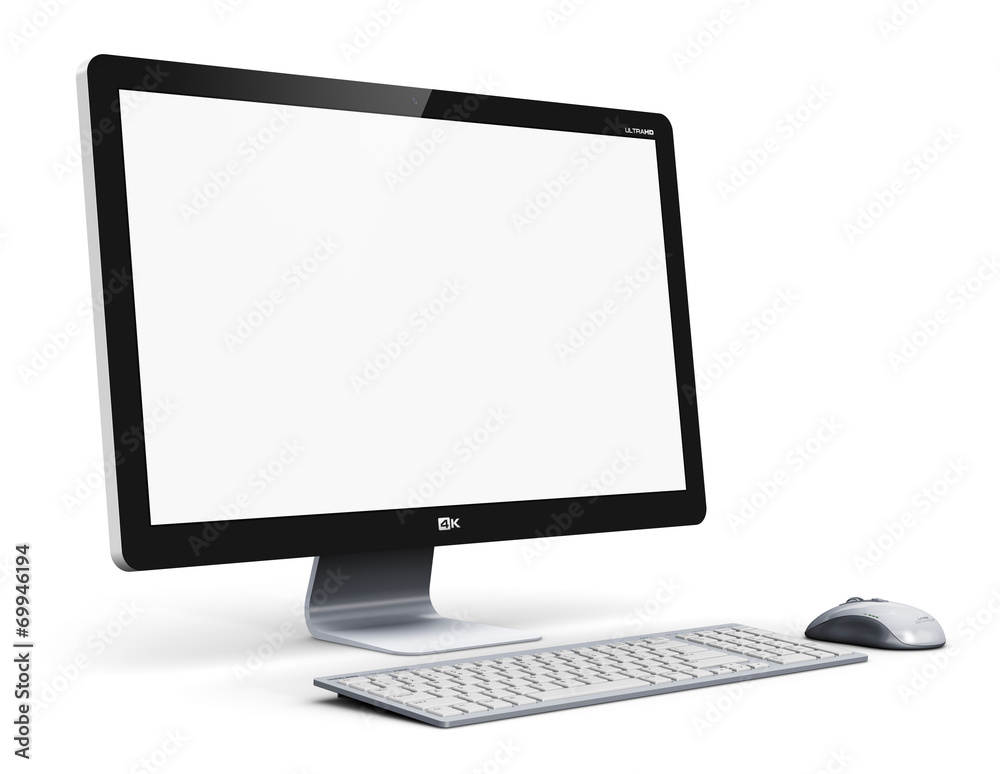 Poster desktop computer
