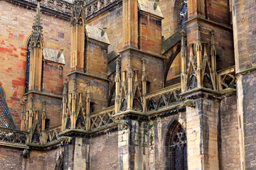 St. Martins Church in Colmar, France