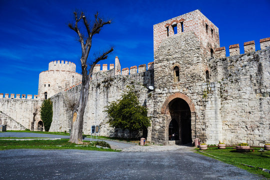 Yedikule Hisarları (Seven Towers Fortress) in Istanbul, Turkey
