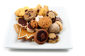 homemade christmas cookies (czech republic)