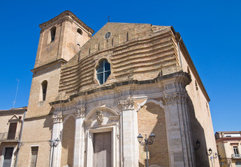Fototapeta na wymiar Church of St. Nicola. San Severo. Puglia. Italy.