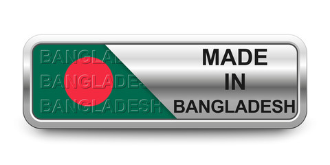 Made in Bangladesh Button