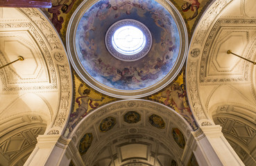Reception rooms of the city hall, Paris, France