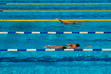 Swimming competition