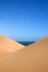 Fototapeta na wymiar Dune di sabbia nel deserto della Namibia