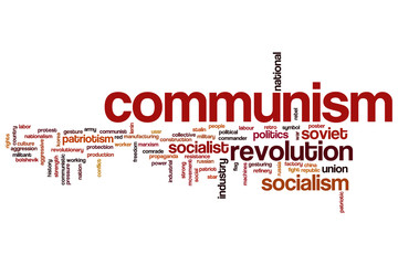 Communism word cloud