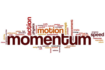 Momentum word cloud