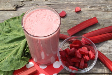 Rhubarb smoothie