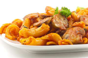 Pasta Bolognese with Mushrooms