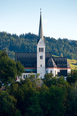 Fototapeta na wymiar Church in Bled