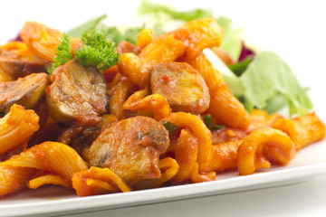 Pasta Bolognese with Mushrooms