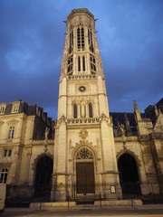 Fototapeta na wymiar Iglesia de Saint Germain de l´Auxerrois en Paris