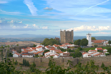 Braganca Castle in Braganca, Portugal