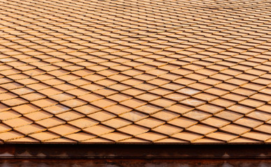 Thai style roof for house
