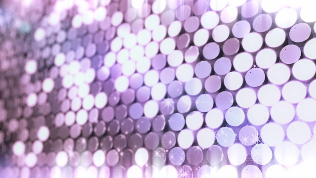 fragment of honeycomb with full cells in flare light
