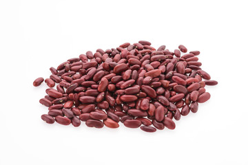 red kidney beans isolated