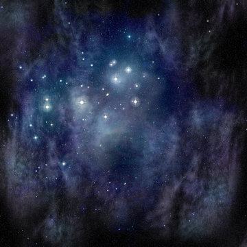 Pleiades (Seven Sisters) in the Taurus Constellation © ronniechua