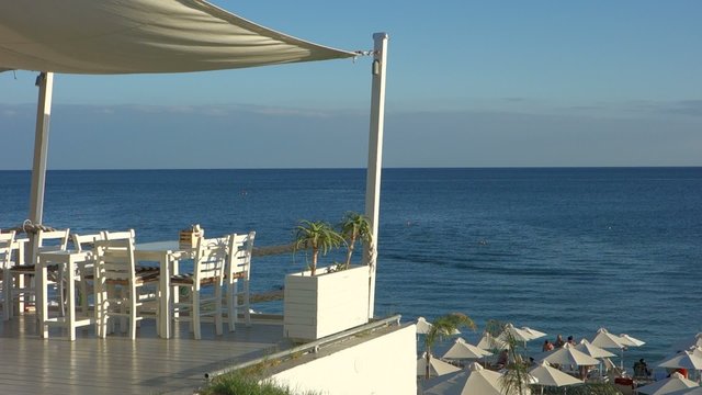 Greek tavern concept