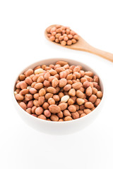 Peanut isolated on white background