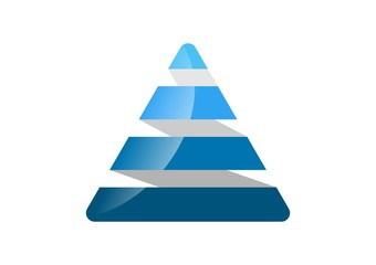 Triangle,corporate,logo,business,pyramid,finance,build