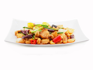 stir fried chicken with cashew nut
