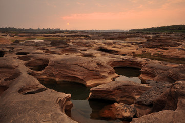 Fototapeta premium Sam-Pan-Bok Grand Canyon Ubon Ratchathani Thailand