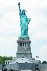 Obraz premium Front view of Statue of Liberty - New York