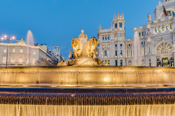 Fototapeta premium Cibeles Fountain at Madrid, Spain