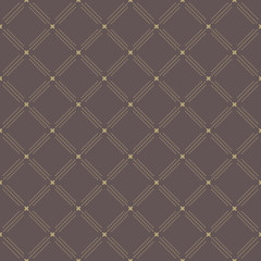 Geometric Modern Vector Seamless Pattern
