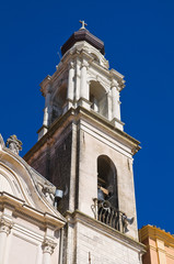 Church of Carmine. Torremaggiore. Puglia. Italy.