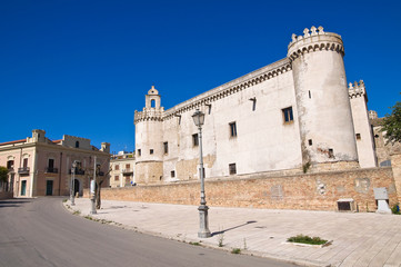 Ducal Castle of Torremaggiore. Puglia. Italy.