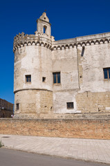 Fototapeta na wymiar Ducal Castle of Torremaggiore. Puglia. Italy.
