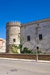 Ducal Castle of Torremaggiore. Puglia. Italy.
